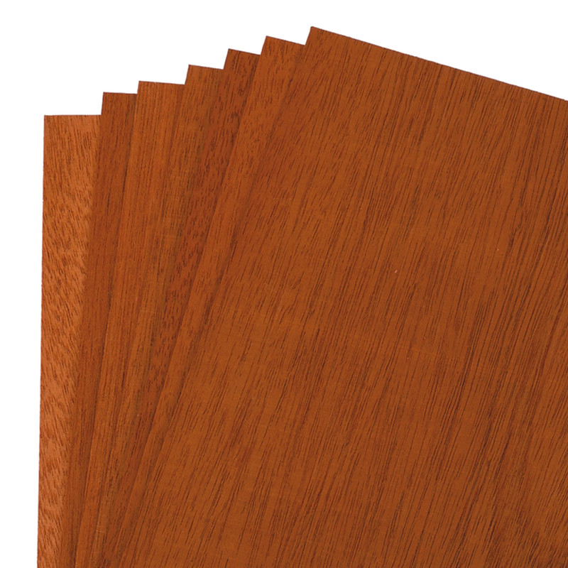 Wood Veneer Pack - 8" x 8" - 7 Piece - Species:Mahogany